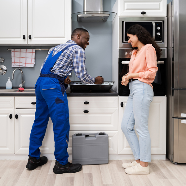 what kind of warranty do you offer on your cooktop repair services in Upshur County